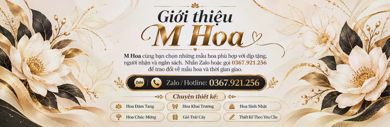 Ảnh bìa Shop hoa tươi Xã Yên Phú Phú Thọ - Gửi hoa đẹp, trao lời thương